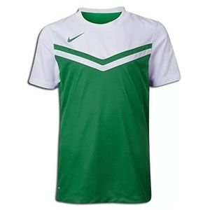 green and white soccer jersey team